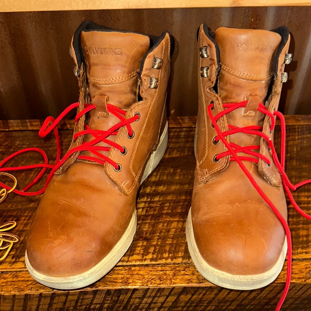Wolverine men’s work boot 10.5 soft toe